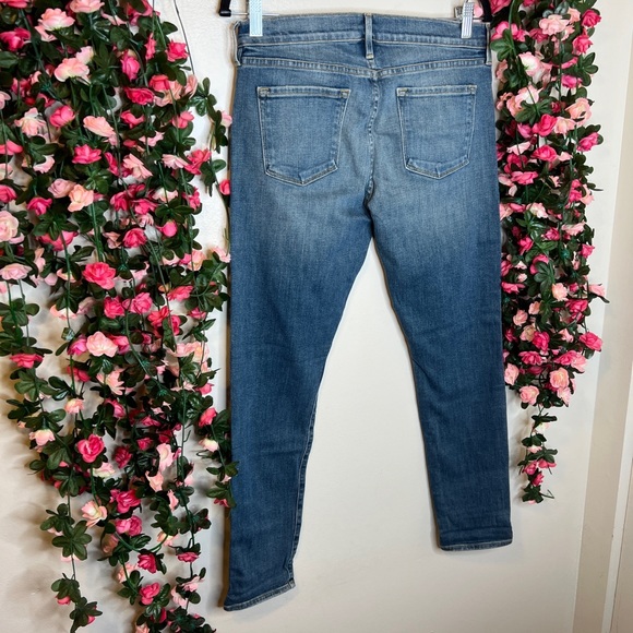 🌹Frame Denim Le Garcon Mid Rise Distressed Slim Boyfriend Jeans Womens NWT - Picture 3 of 15